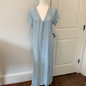NWT Size XL / 14 - Rolla’s Milla Mini Tulips Maxi Dress - Pale Blue